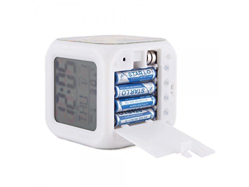 7 Colour Changing LED Digital Alarm Clock Table Watch Multicolour GenzVybs