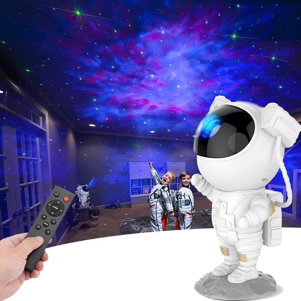 Astronaut Galaxy Projector - Galaxy Light Projector for Bedroom | Astronaut Projector Light | Space Projector Light for Bedroom | Galaxy lamp Light | Astronaut Light | Star Projector Night Light GenzVybs